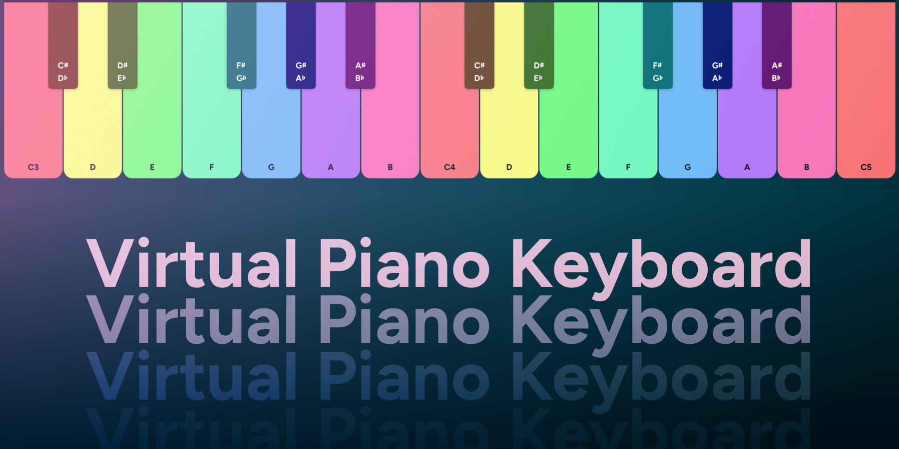 MIDI Piano Online — Play for free at