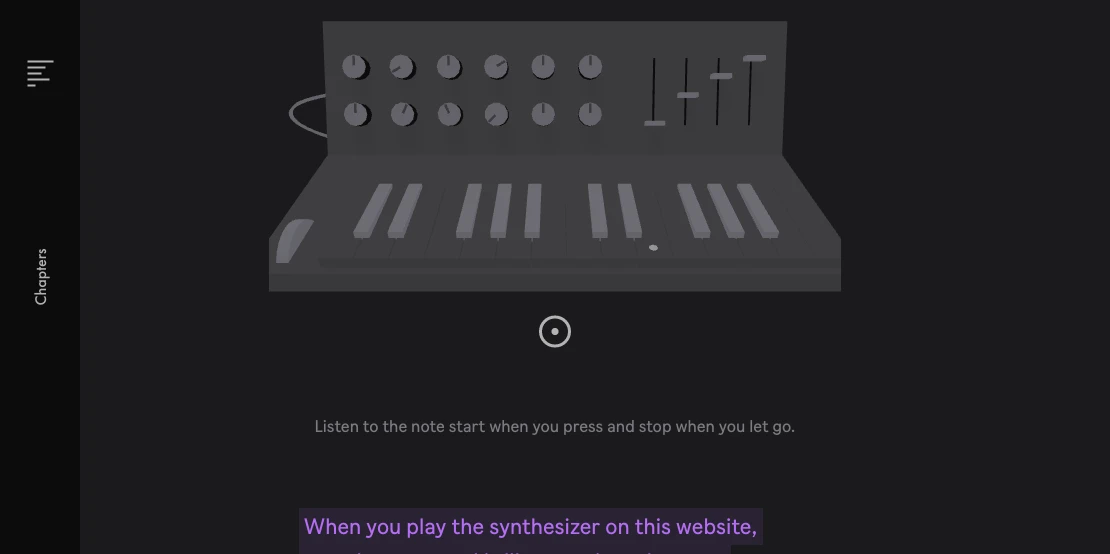 Screenshot: Ableton Learning Synths